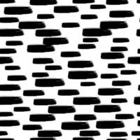 Seamless pattern with hand drawn scribble smears vector