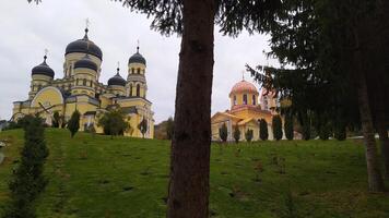 Exploring Historic Church Architecture Nestled in Nature and Surrounded by Beautiful Landscapes photo