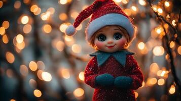 Elf on the shelf christmas elf photo
