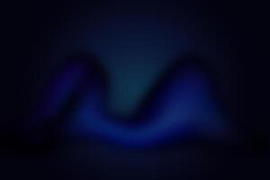 Dark blue gradient smooth abstract background. Horizontal template for digital landing page photo