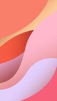 Orange and pink smooth gradient abstract background. Vertical template for digital social media post, screen, mobile app photo