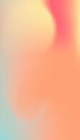 Orange smooth gradient abstract background. Vertical template for digital social media post, screen, mobile app photo
