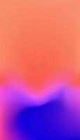 Orange and pink smooth gradient abstract background. Vertical template for digital social media post photo