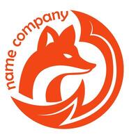 fox logo creative and original for your business or company logotype illustration vector