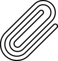 Clip Line Icon Design vector