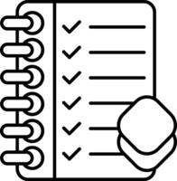 Shortcuts Line Icon Design vector