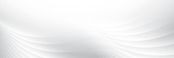 Abstract white and gray color, modern design stripes background with curve lines. illustration. vector