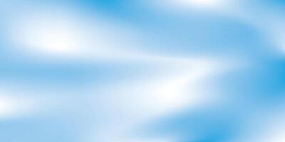 Beautiful clouds, abstract white and blue color gradient background. illustration. vector