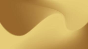 Gold abstract blurred gradient background, wave pattern. illustration. vector