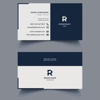 Modern business Card Template Design. Visiting Card Design, Creative Business Card Design. vector