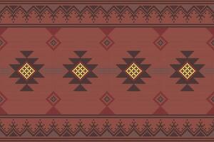 North African styled pixelated seamless pattern for wallpaper, fabric, carpet, print vector
