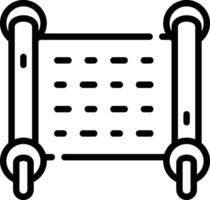 Buddhist prayers recited for blessings during the New Year. vector