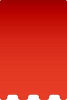 Vibrant red backdrop featuring a gradient effect and a distinct white border with rounded edges, creating a striking contrast and visual interest vector