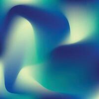 Abstract background with blue and green swirls vector