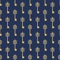 Seamless pattern with keys. Design for fabric, textiles, wallpaper, packaging vector