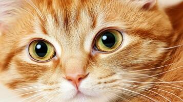detailed close up of cat eye showcasing its vibrant colors and intricate patterns, evoking curiosity and warmth photo