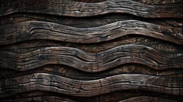 A close up of a wood texture with wavy lines photo