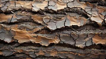A close up of the bark of a tree photo