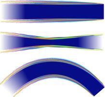 Set of blue and purple banners. Circle with concentric, radial, radiating lines. Circular, concentric circles. vector