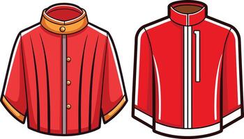 Stylish Overcoat Monochrome Sketch Design vector