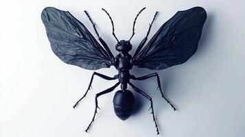 Black Ant with Wings photo