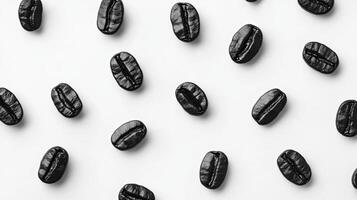 Coffee Beans Pattern Background photo