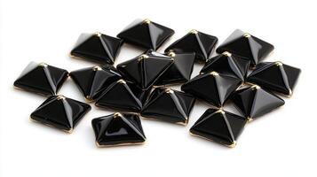 Black Pyramid Shaped Studs photo