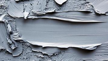 Gray Oil Paint Texture photo