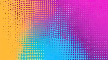 Abstract Colorful Halftone Background photo