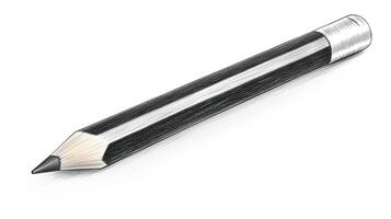 Black Pencil Drawing photo