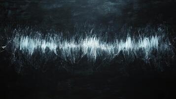Abstract Sound Wave Visualization photo