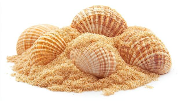 Seashells in Sand photo