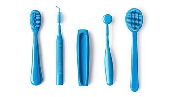 Blue Tongue Cleaner Set photo