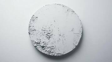 Abstract White Circle Texture photo