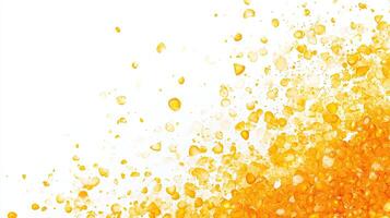 Orange Particles Burst photo