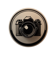 Camera icon on a white background png