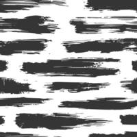 Black and white brush strokes on a white background vector