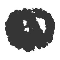 Black and White Torn Paper Effect vector