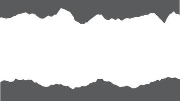 Abstract Monochrome Torn Paper Design vector