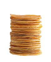 Tall Pancakes isolate on transparency background png