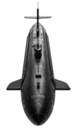 Submarine isolate on transparency background png