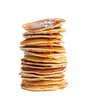 Tall Pancakes isolate on transparency background png