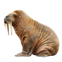 walrus isolate on transparent background png