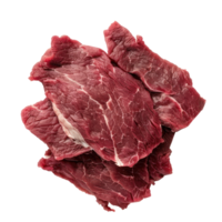 raw beef on a transparent background png