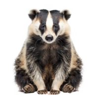 badger isolate on transparent background png