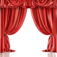 red curtain transparent background png