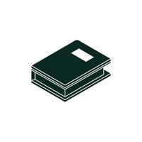 Isometric Book design templates simple and modern concept vector