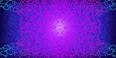 Neural network pattern in blue background, gradient neon nerve illustration suitable for t-shirt designs, band logos, wallpapers and elegant invitations. vector