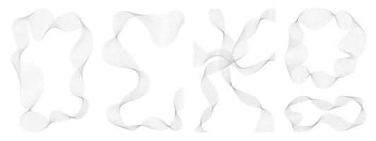 Blend line element set. vector