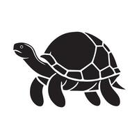 It's an illustration of a turtle vector